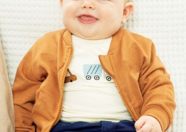 Παντελόνι chinos για βρεφικό αγόρι (6 - 18 μηνών) | ΜΑΡΕΝ - Energiers - 